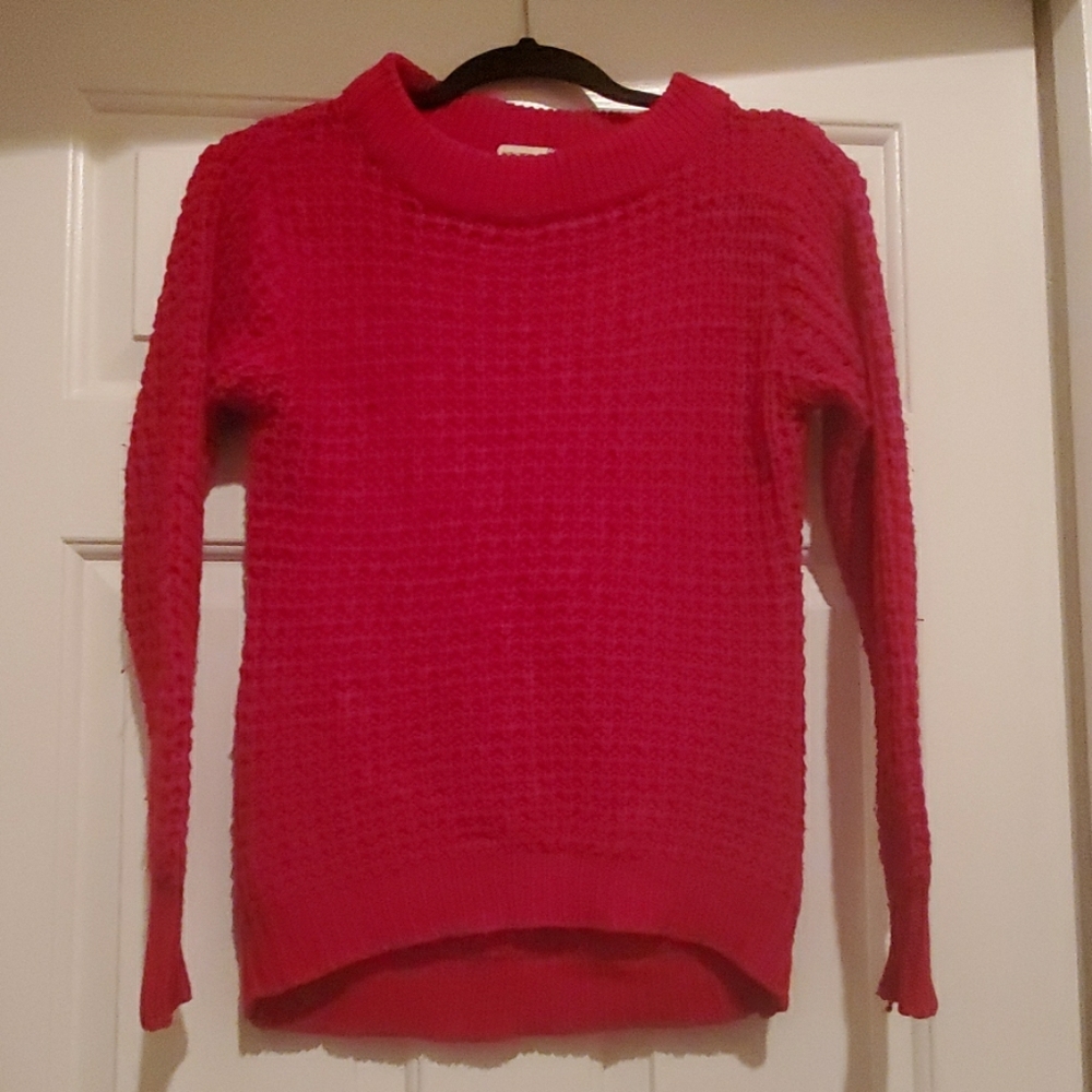 Red Knit Sweater